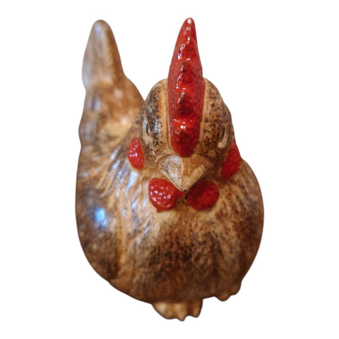 縁起物 陶器製 鶏の置物セット 昭和40年代 当時物 - メルカリ