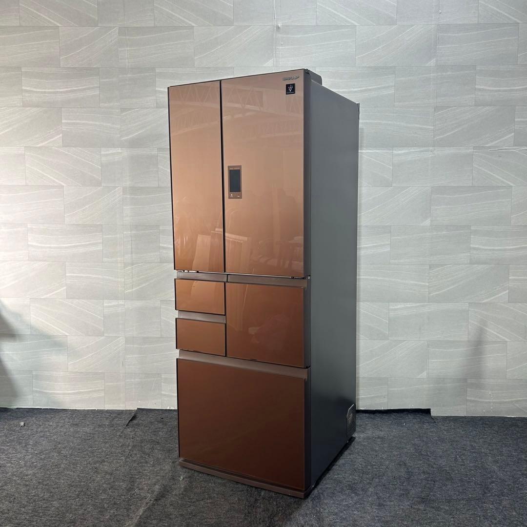 SHARP 大型冷蔵庫 SJ-GX55D 551L メガフリーザー d4583