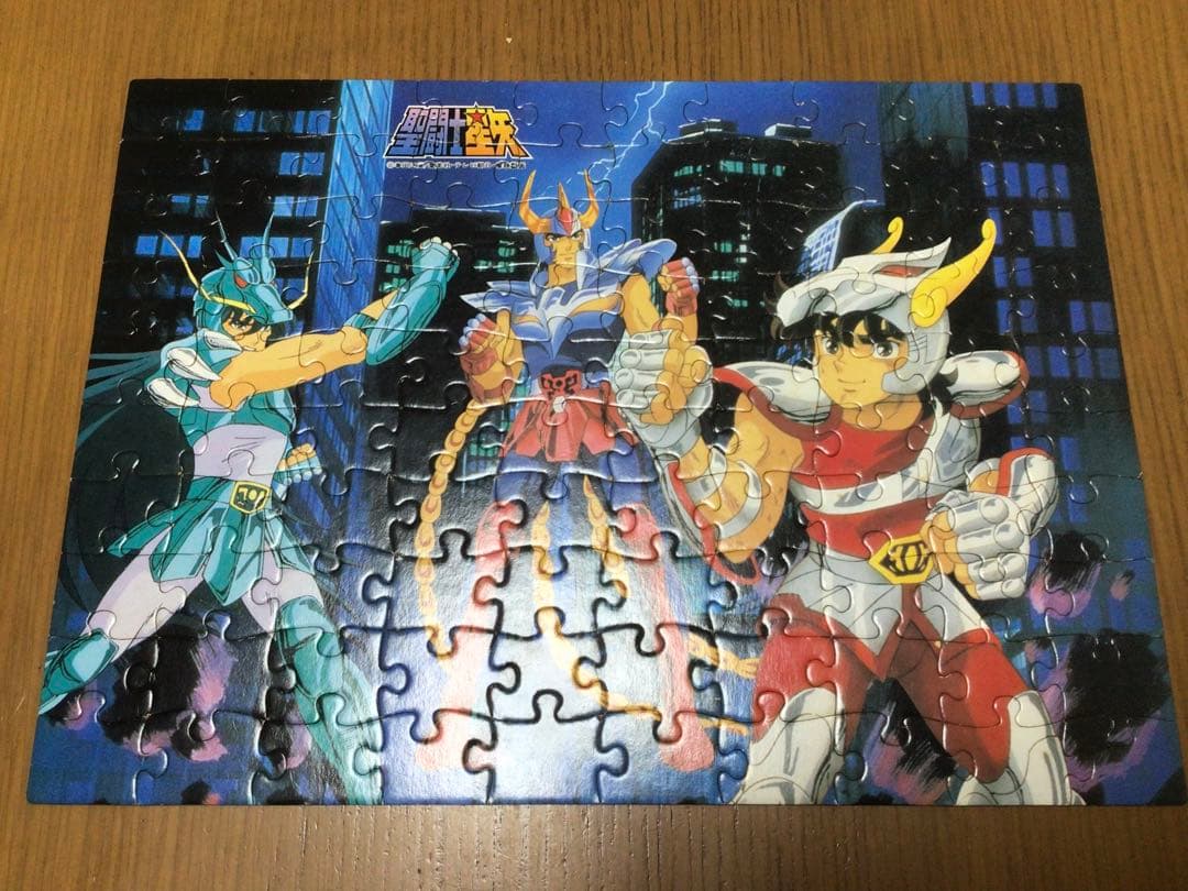 【レア】1980年代? 聖闘士星矢 ジグソーパズル