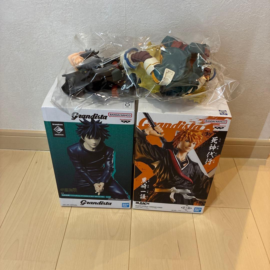 Grandista 黒崎一護 伏黒恵 デク フィギュアセット - メルカリ