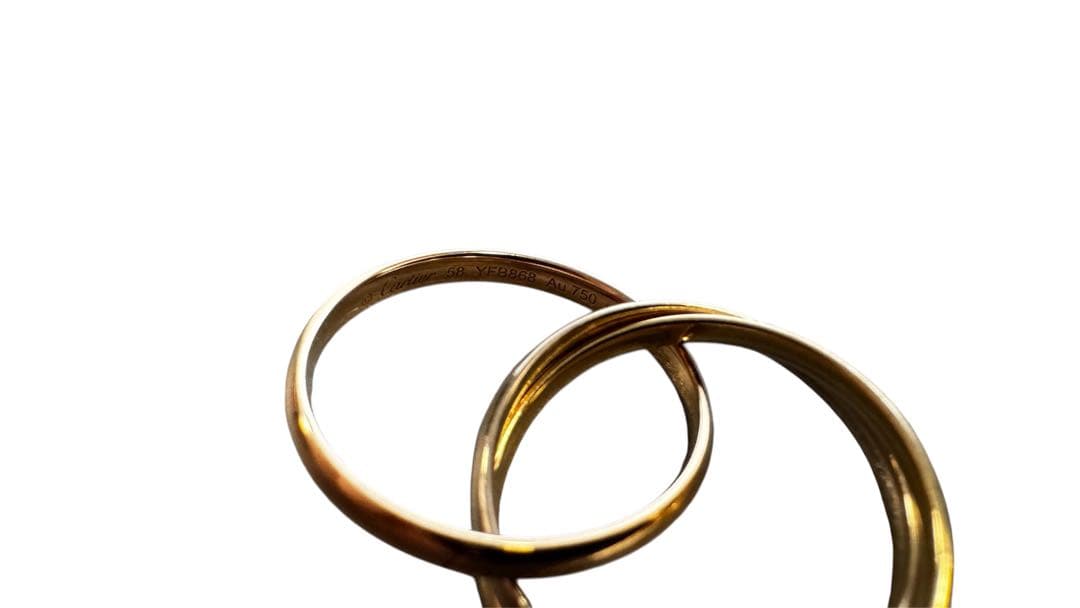 【お値下げ可能】Cartier カルティエ トリニティリング SM 58号