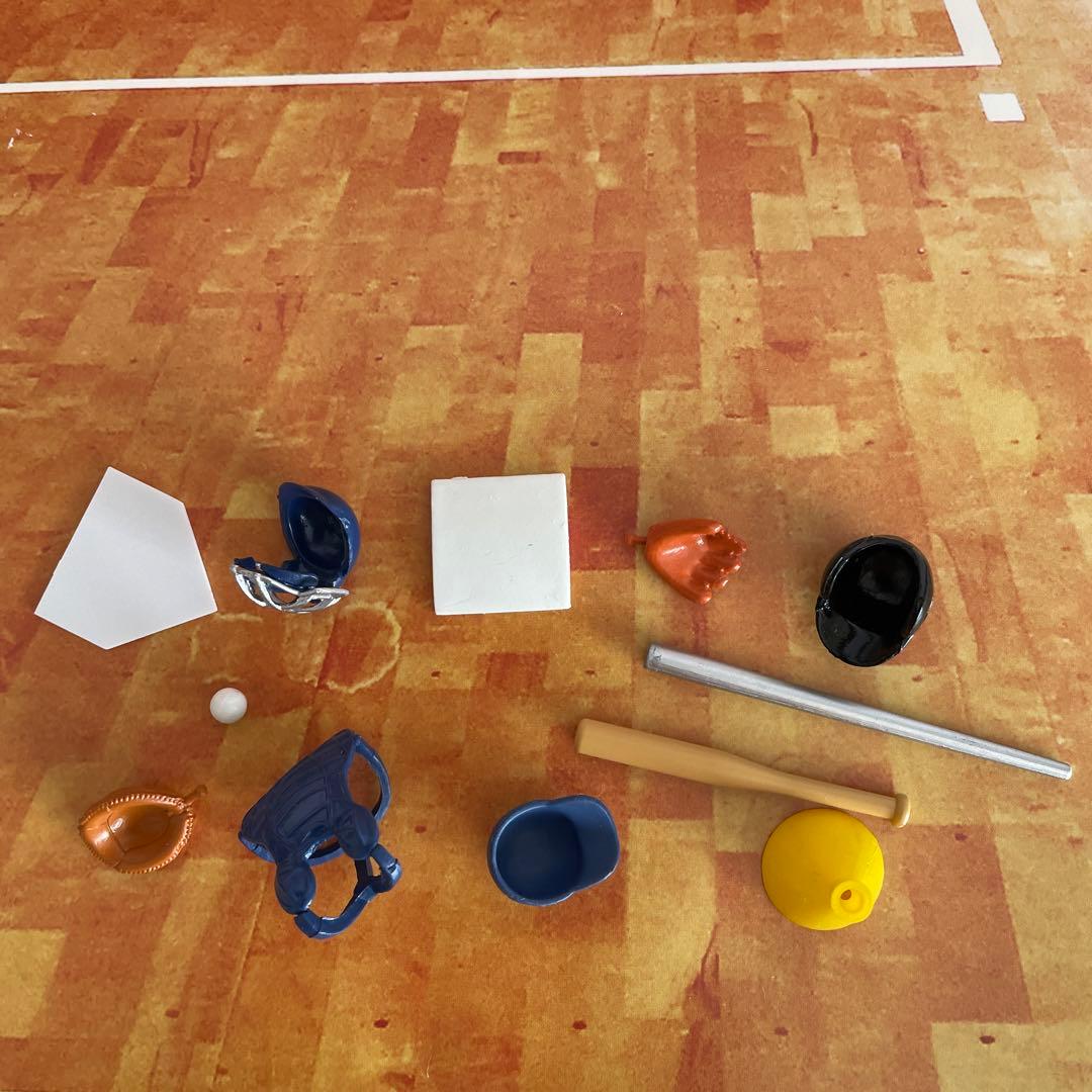 リーメント ぷちサンプル ミニチュア●学校 体育館 バスケ 野球サッカー●背景付