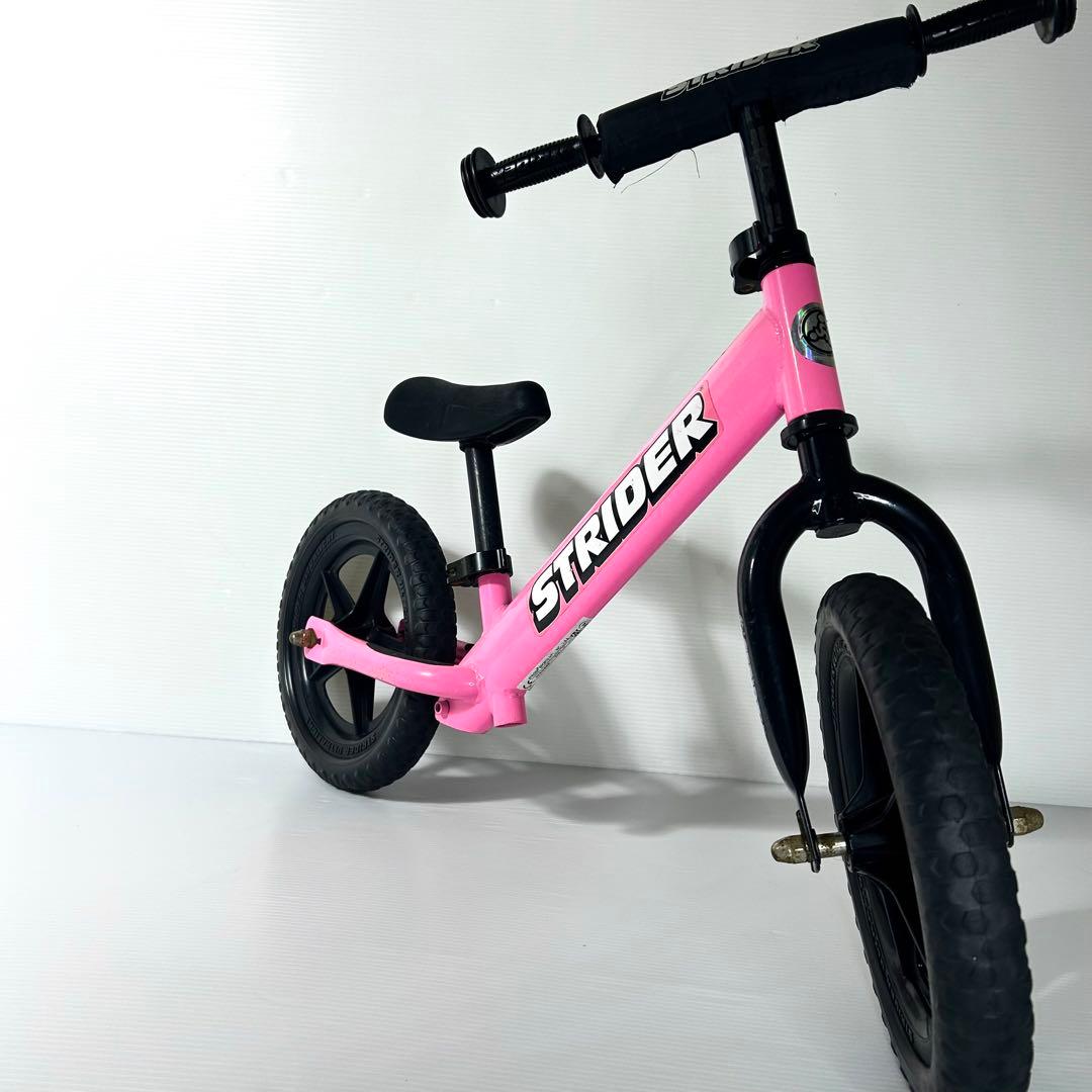良品☆STRIDER ストライダー スポーツ キックバイク ピンク 補助なし