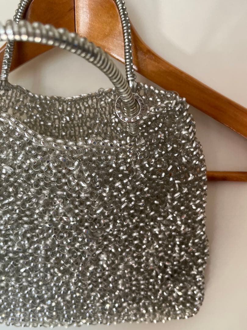 ANTEPRIMA/アンテプリマ ワイヤーバッグ シルバー ハンドバッグ