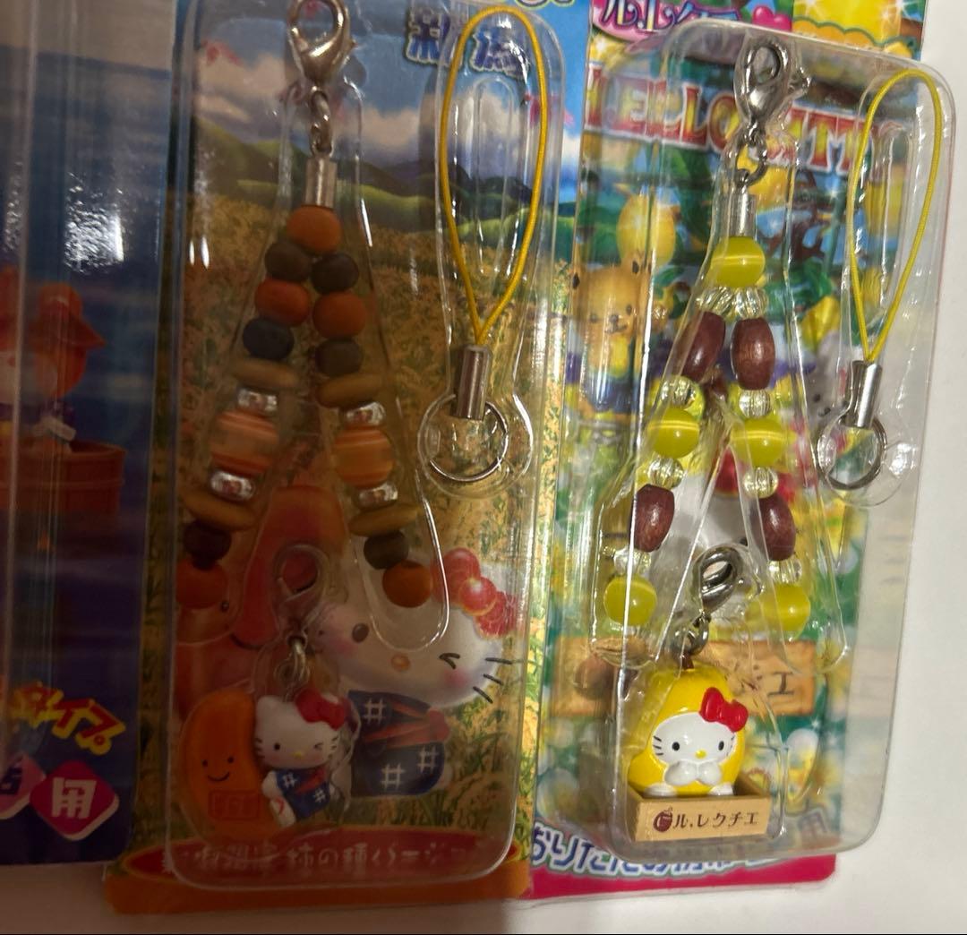 地域限定キティ　ビーズストラップチャームセット　新潟県