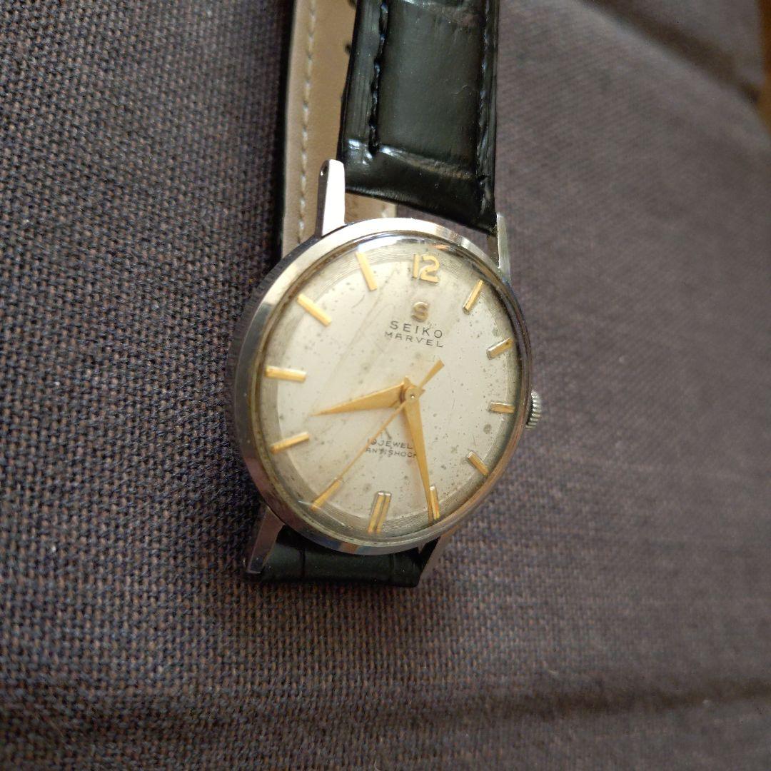 ア5.SEIKO MARVEL メンズ手巻き腕時計