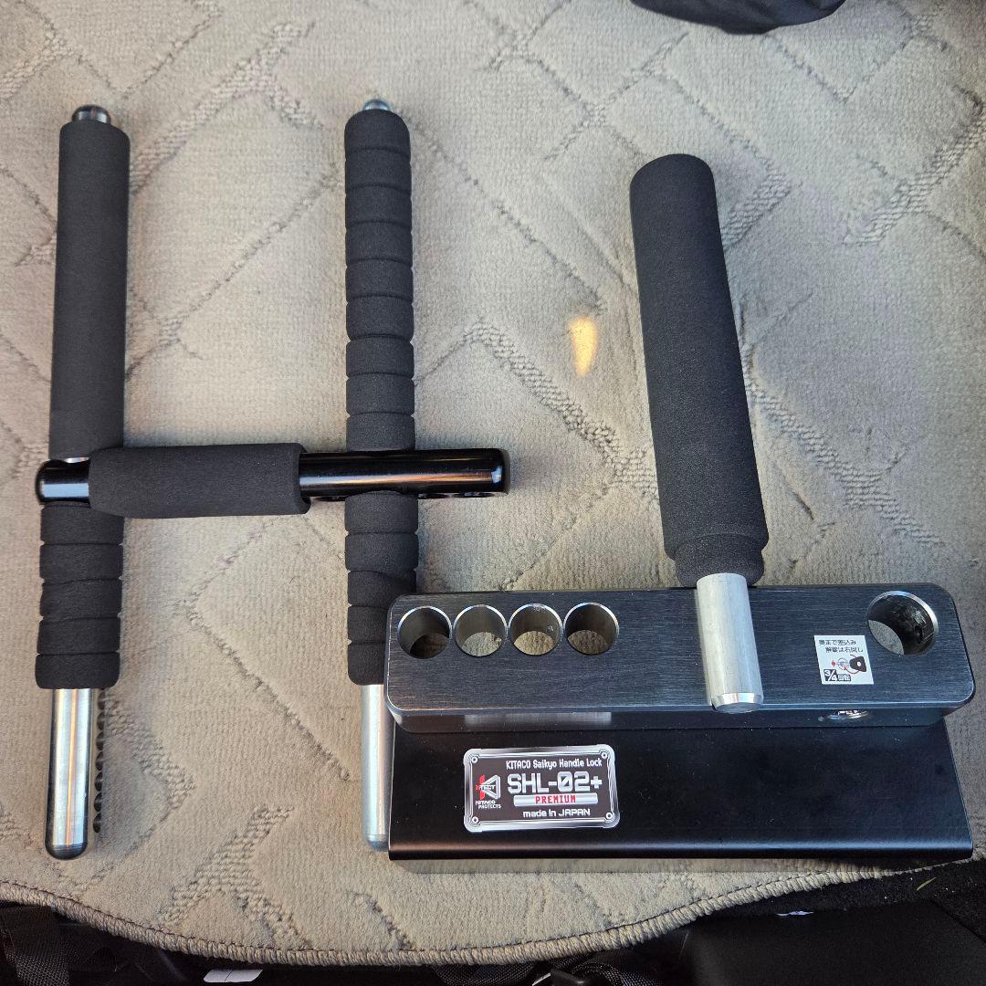 キタコ　SHL-02+プレミアム　 ステアリングロック　ハンドルロック
