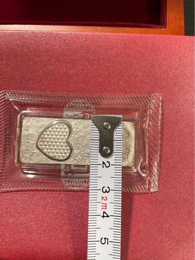 中国】純銀バー Ag999 20g