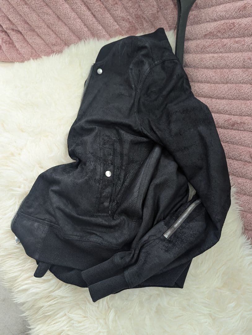 美品 FOGACHINE リックオウエンス ラムレザー クラシック フライト