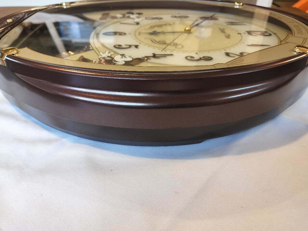 ディズニー ミッキー＆ミニー掛時計