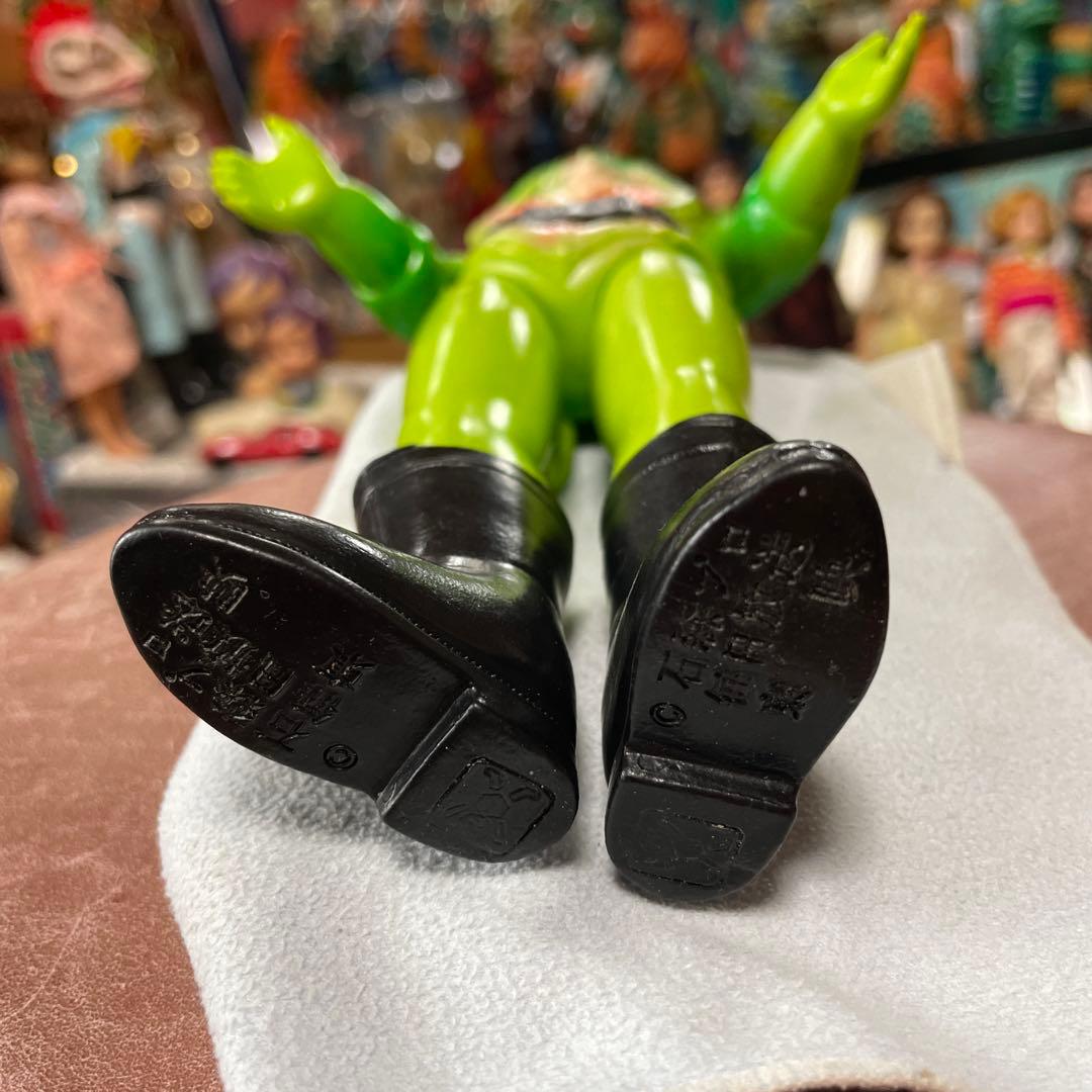 美品　当時物　サラセニアン怪人　旧バンダイ　スタンダードサイズ