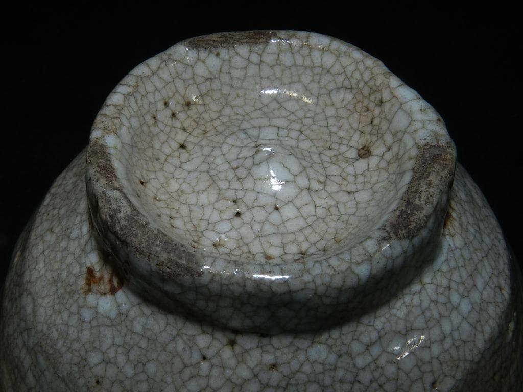 O20 茶道具 中島来章 筆 紅葉図 茶碗 【来章】二重極め箱 お