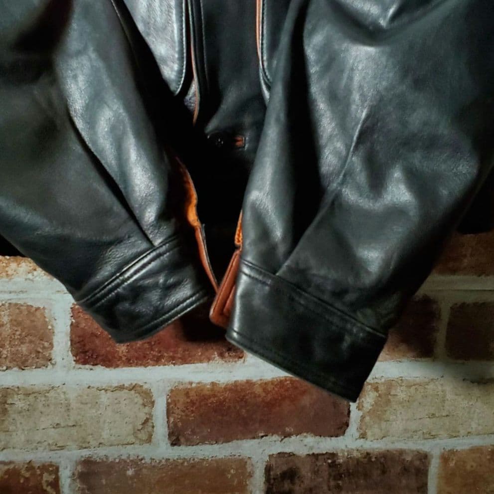 本革】リアルレザージャケット・ブルゾン A-2 デザイン最高 羊革 柔らか