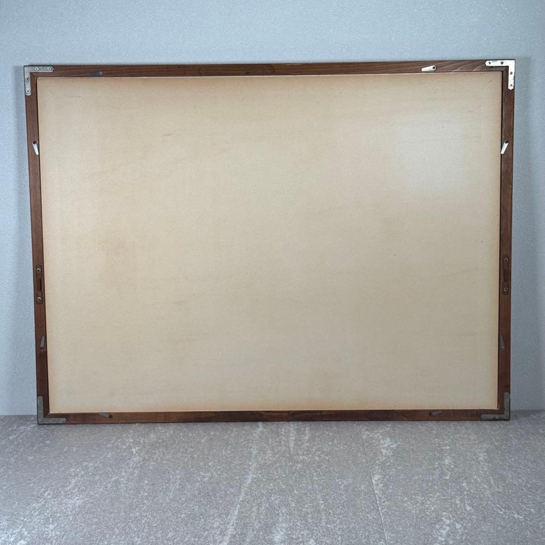 真作 田口雅巳『雪の竜口寺』水彩画 直筆 原画 共シール 落款完備 額装