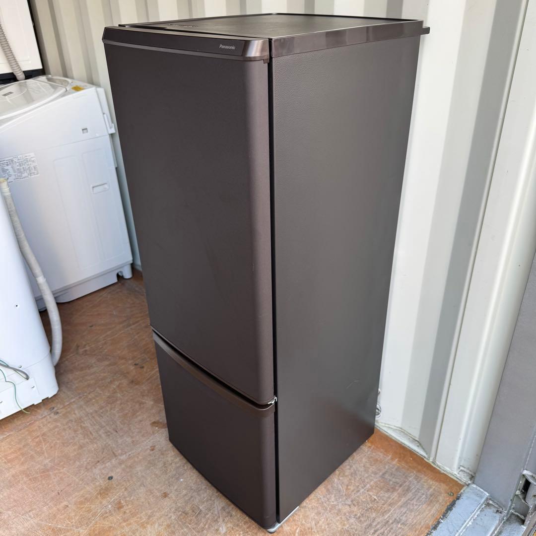 C7905★2022年製美品★パナソニック 冷蔵庫 マットブラウン　一人暮らし
