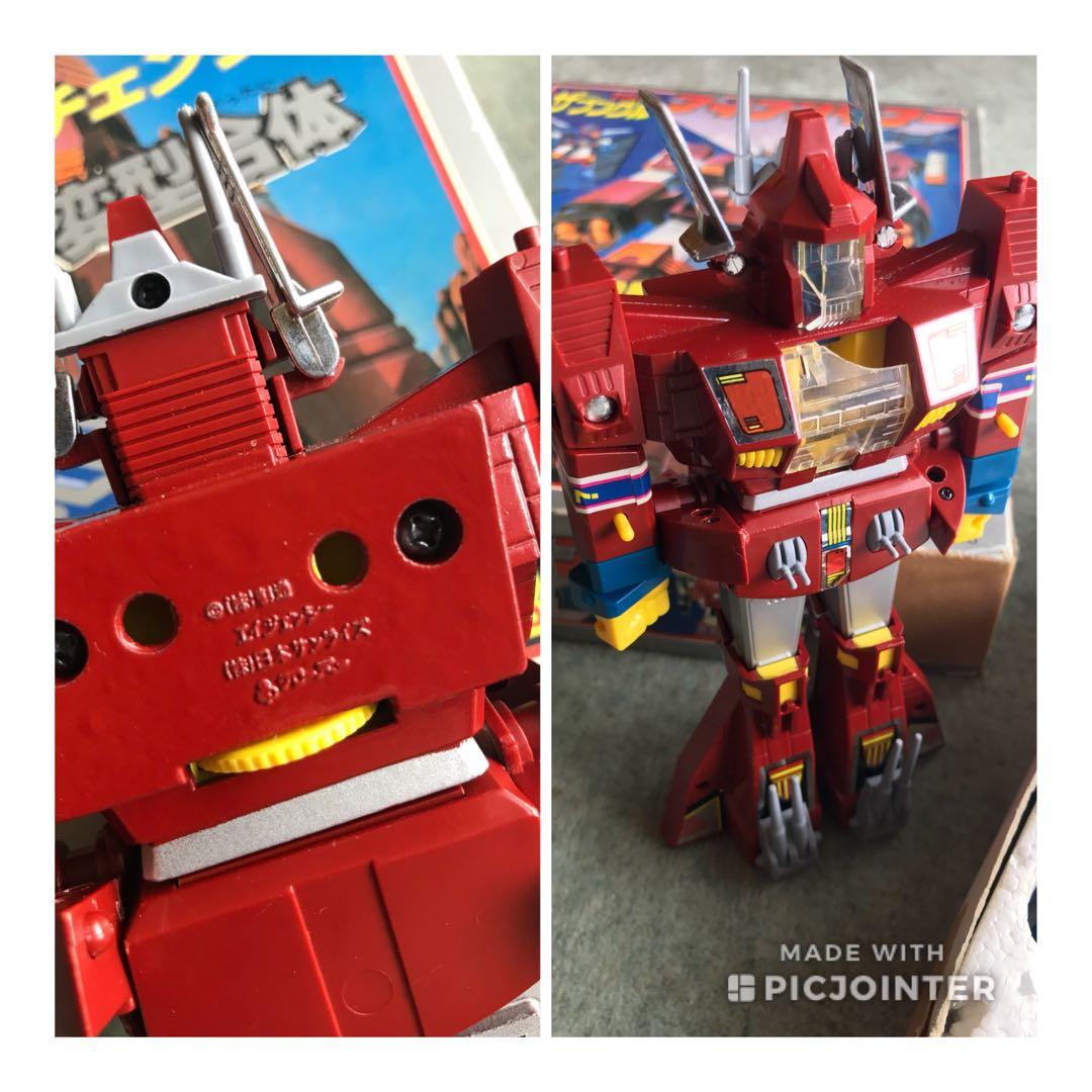 戦闘メカ ザブングル アイアンギア 箱 取扱説明書有 当時のモノ 1987年ごろ