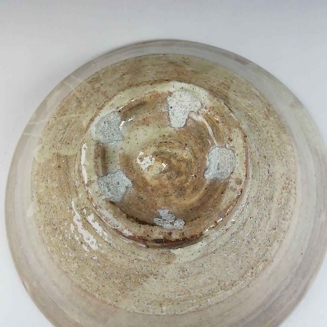 T579 茶碗 『粉引茶碗』『渡辺六郎』 共箱 抹茶碗 茶道具 美術品