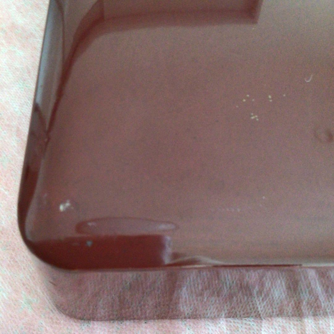 70 年程前の文箱　漆塗り螺鈿模様