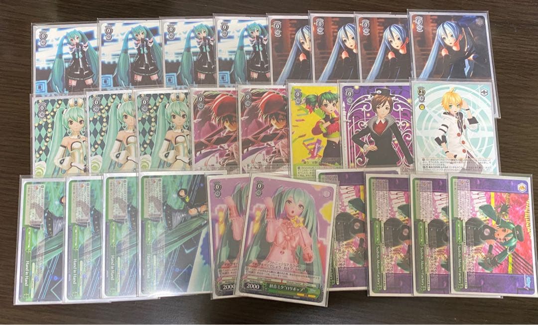 ヴァイス 初音ミク Project DIVA デッキ　おまけ付き