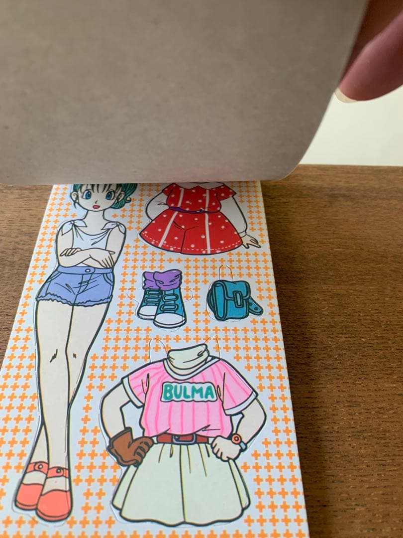 ドラゴンボール　ブルマ　ミニきせかえ