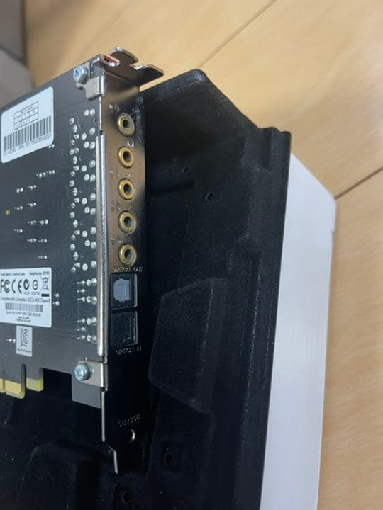 サウンドカード PCIe Sound Blaster Zx