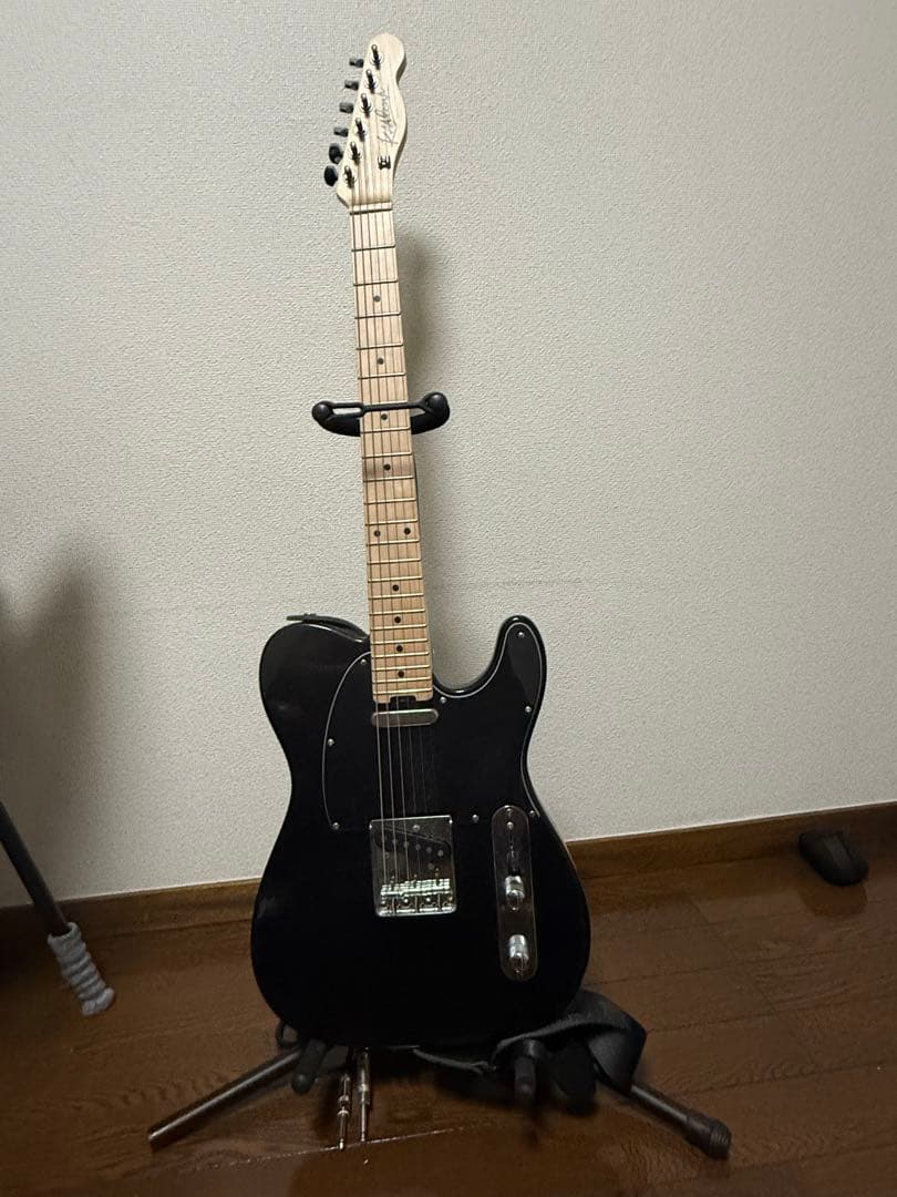 エレキギター ブラック テレキャスタータイプ