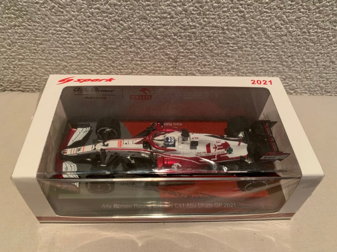 1/43 Alfa Romeo C41 K.ライコネン F1ラストレース