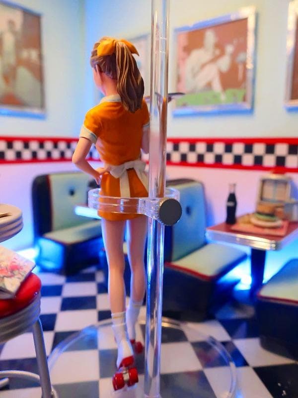 激レア★アメリカンダイナー ウェートレス アメグラ フィギュア 塗装済完成品