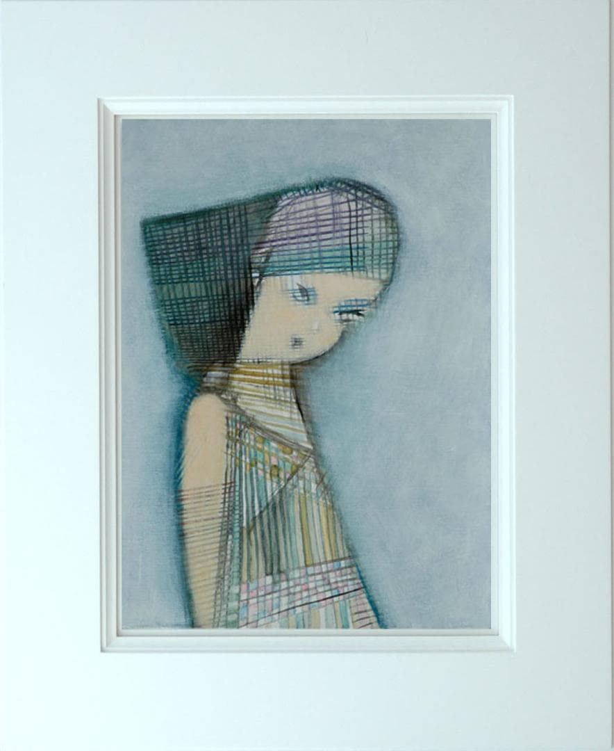 ときめきの空……春の朝焼けと海」原画 本物 一点物 絵画 yoko