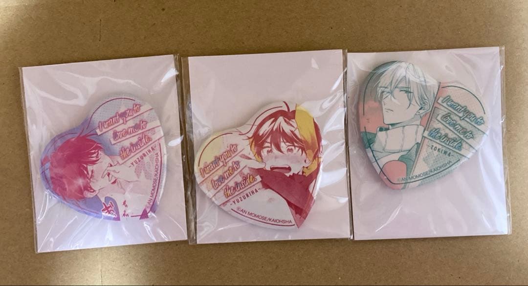 百瀬あん先生　缶バッジ詰め合わせ＋おまけ