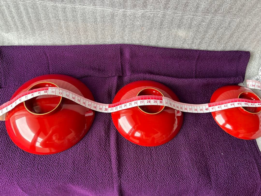 五.七桐紋蒔絵杯　朱盃漆器金蒔絵　宮内省御用品金銀木盃賞牌