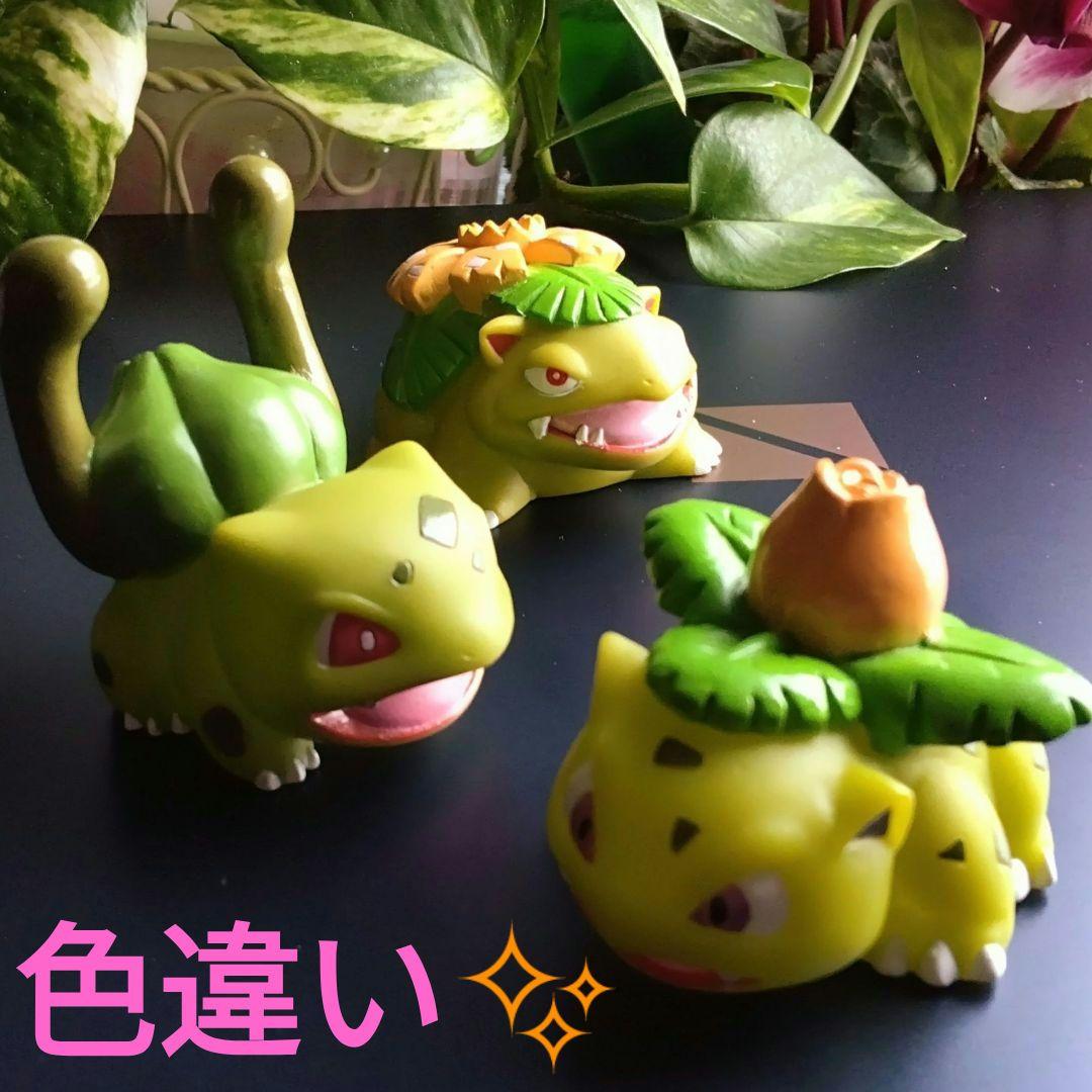 色違い！フシギダネフシギソウフシギバナ指人形ポケモンキッズ
