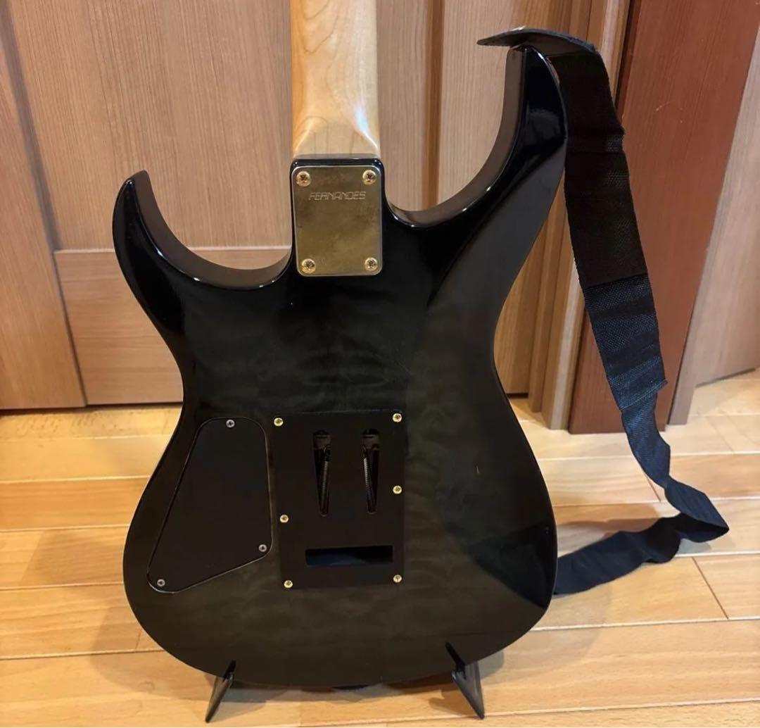 FERNANDES FGZ400 ゴールドパーツ仕様 トレモロアーム ケース付 - メルカリ