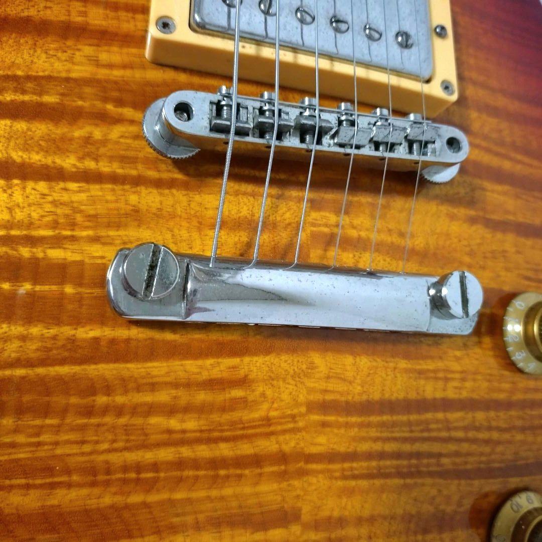 Epiphoneレスポールスタンダード現状渡し音出し確認済みトラ杢虎杢