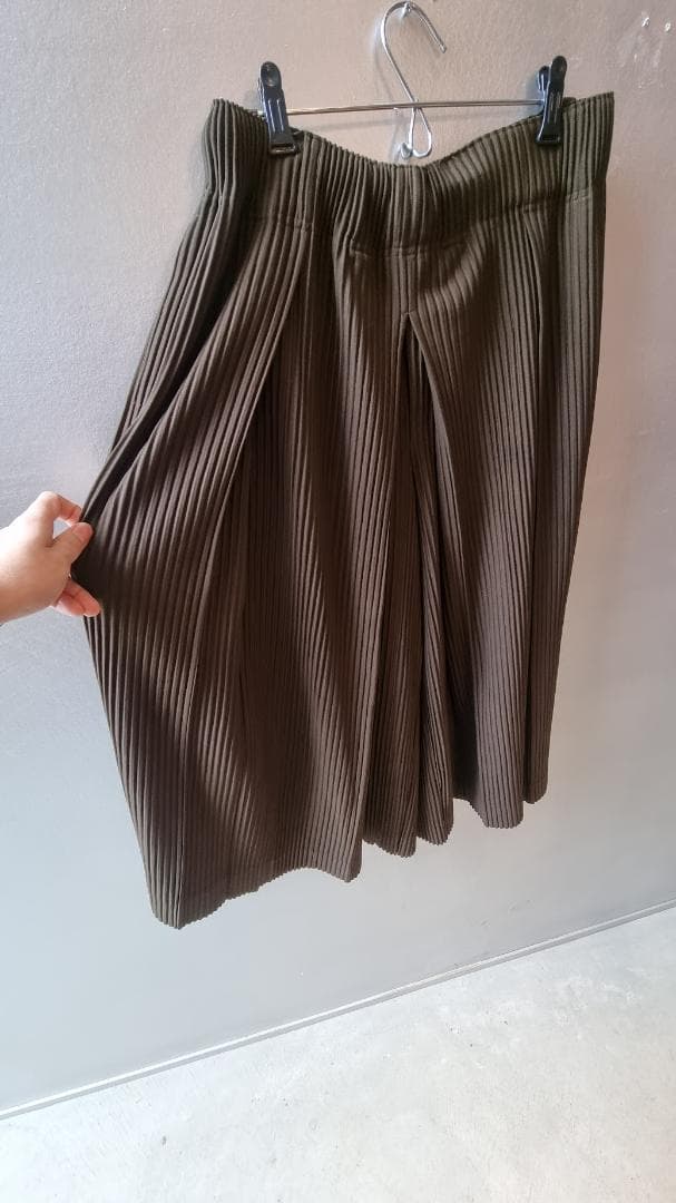 オムプリッセ イッセイミヤケ 袴パンツ ワイドパンツ プリーツ 美品