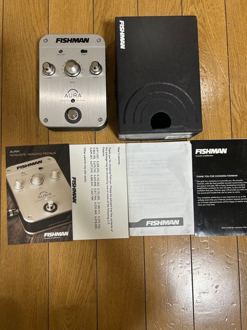 FISHMAN AURA アコースティックエフェクター