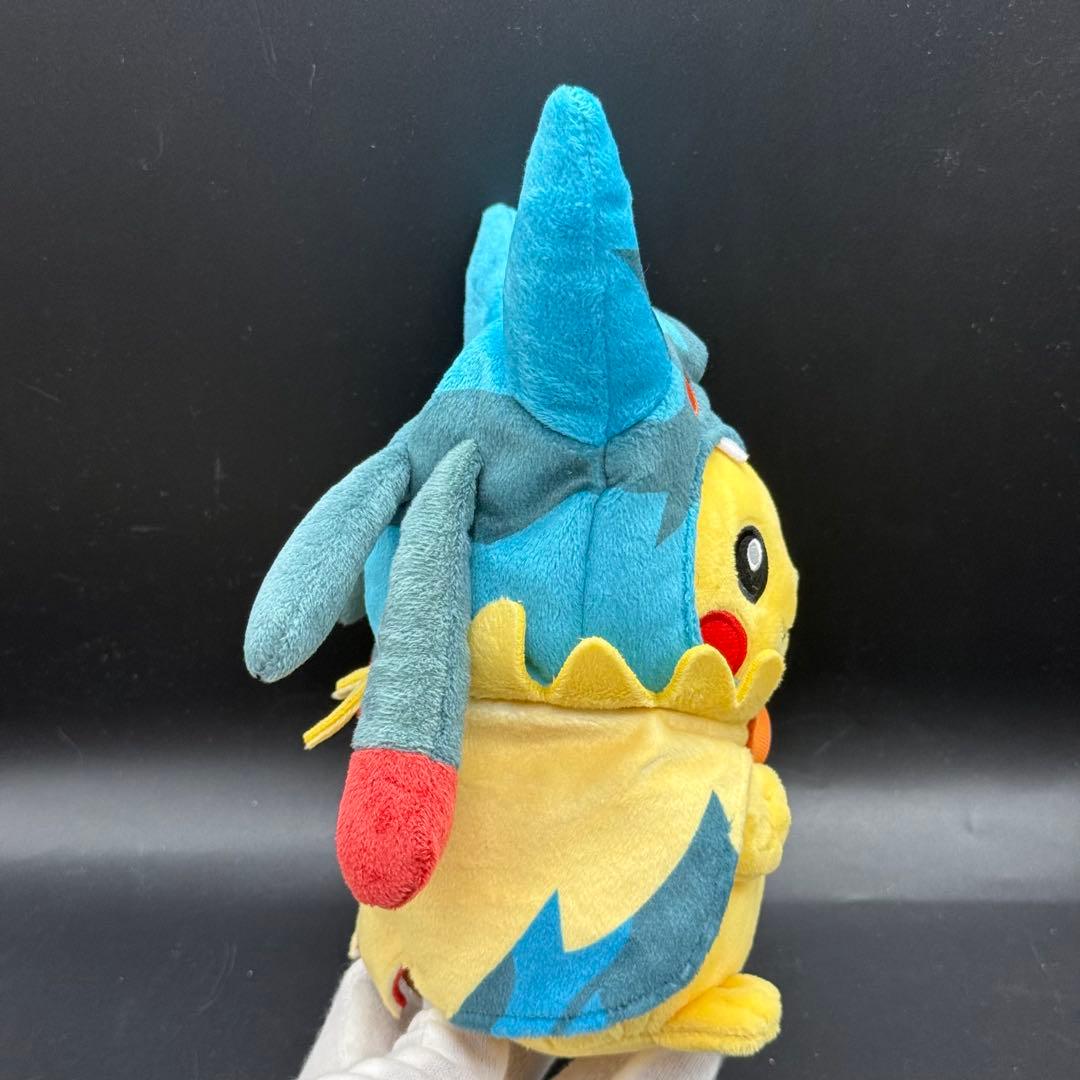 極美品 メガルカリオのポンチョを着たピカチュウ