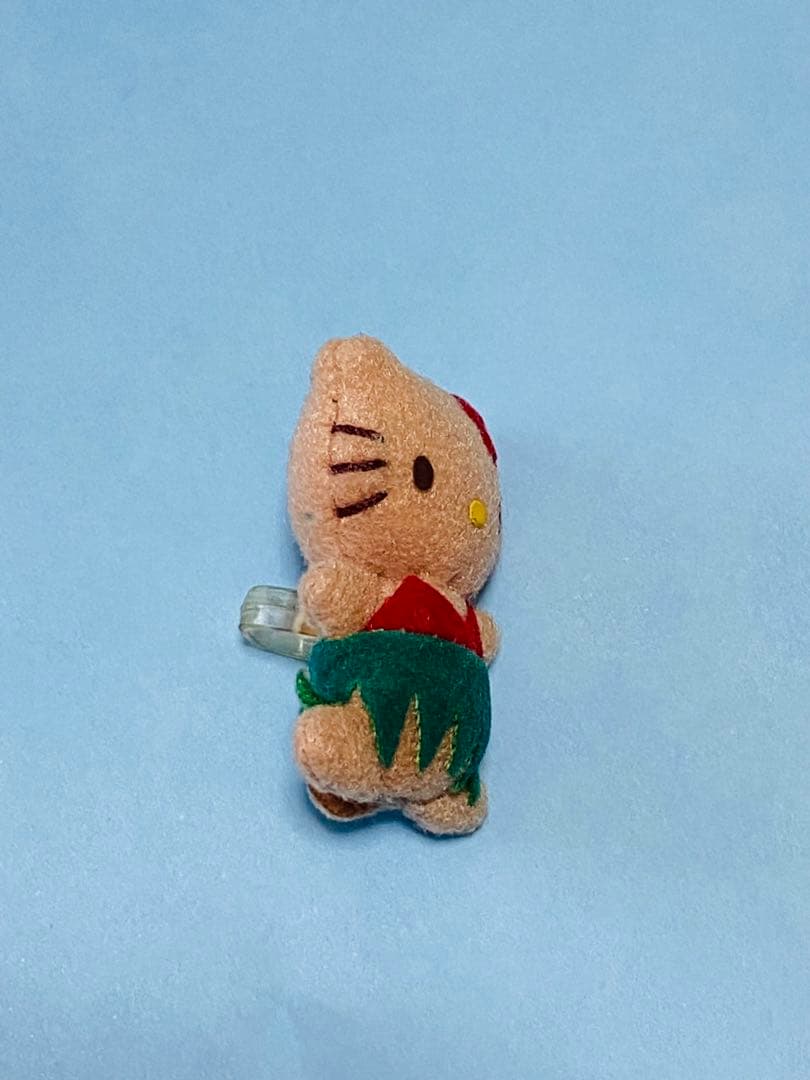 日焼けキティ携帯アンテナストラップ 希少 レトロ レア サンリオ