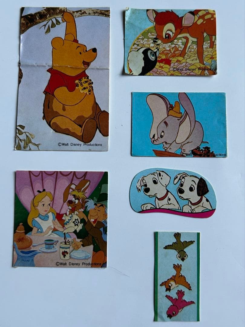 ディズニーシール　ミッキーマウス　レア　レトロ