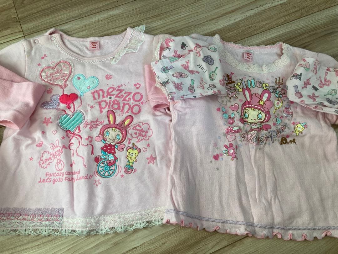 メゾピアノスカート3点トップス2点