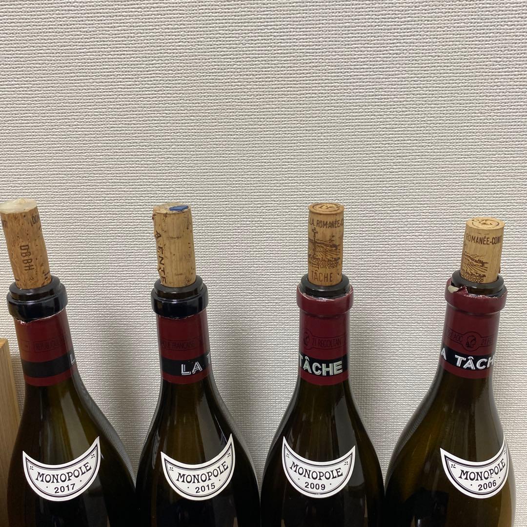 LATÂCHE 赤ワイン 750ml 空瓶4本セット