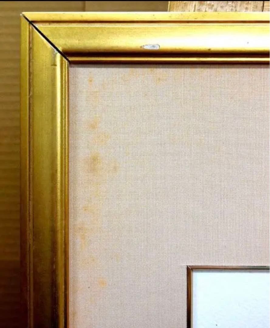 肉筆原画！ 橋本不二子 人気水彩画家 赤い薔薇？ 花瓶に入った花の絵画