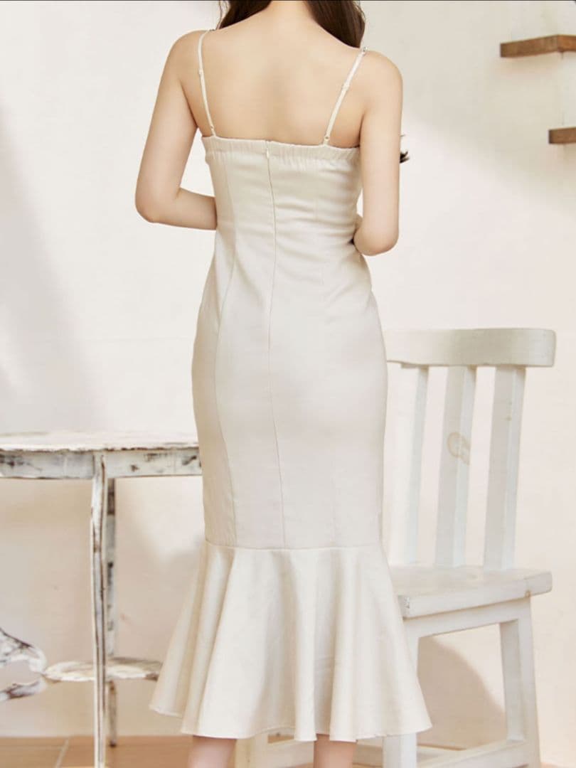 Jewels ロングドレス Sサイズ アイボリー