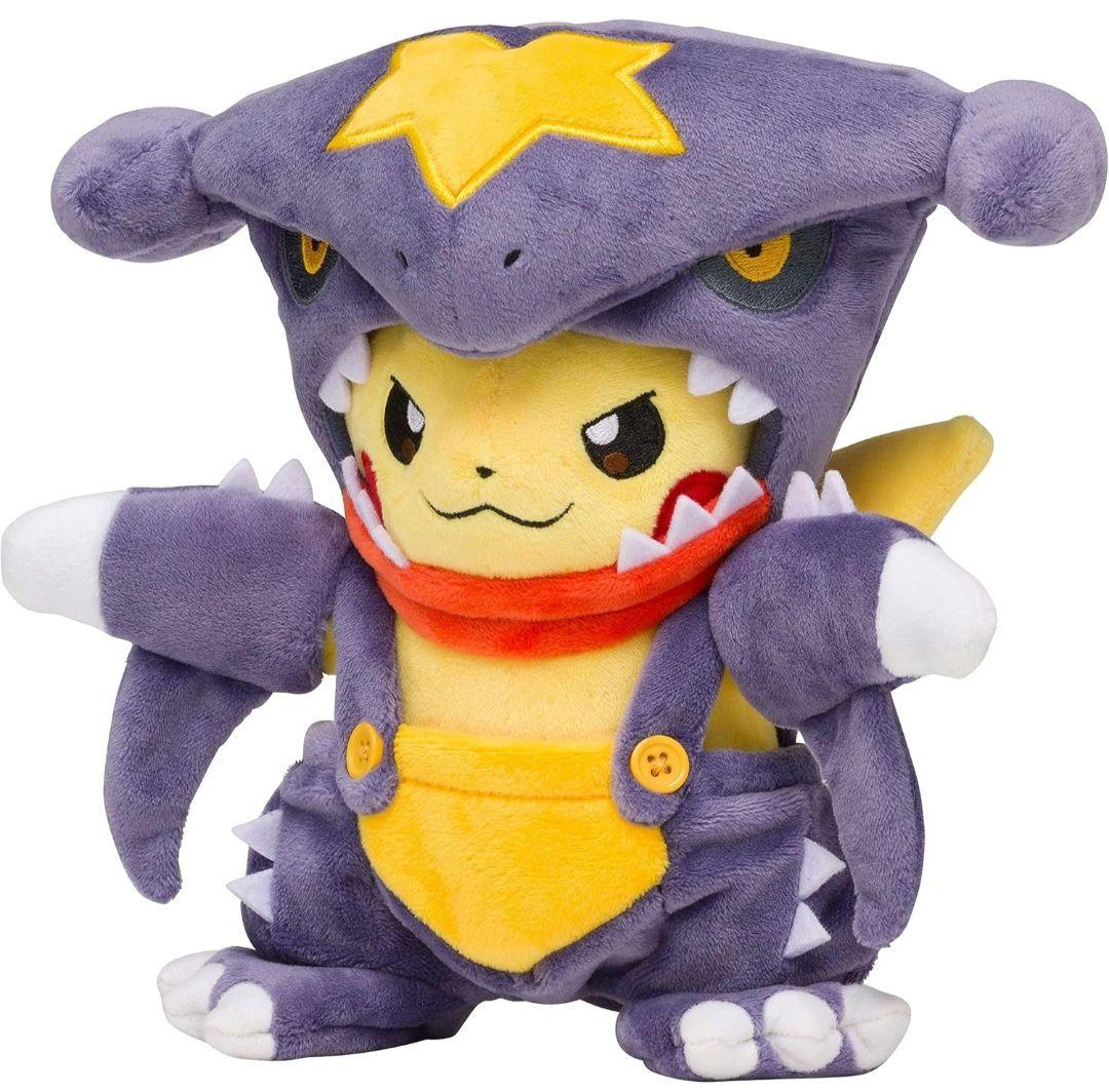 ポケモン★♥ガブリアス マニアな ピカチュウ♥★ぬいぐるみ★ポケモンセンター
