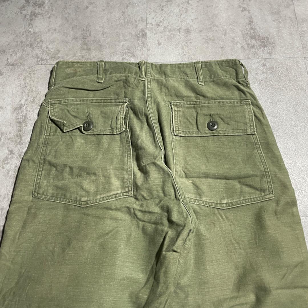 70s アメリカ軍 実物 0G107 baker pants 30×29