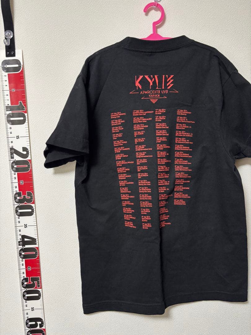 KYLIE ツアーTシャツ キッズ ブラック