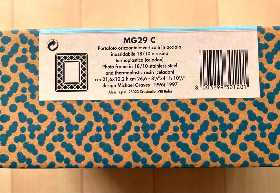 超レア／未使用品】ALESSI × マイケル・グレイヴス フォトフレーム