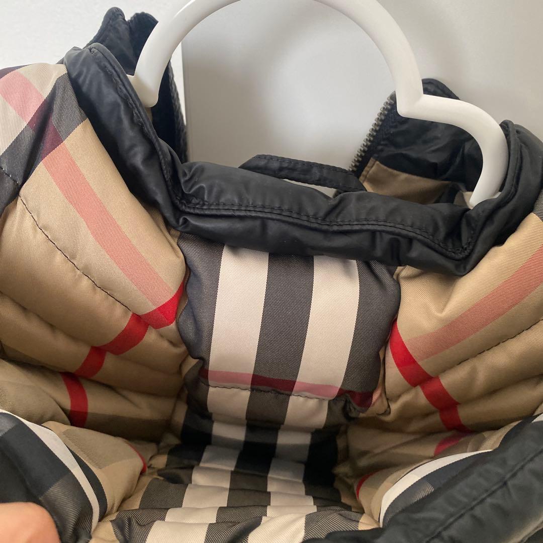 バーバリー ダウンコート 黒 92cm最終値下げ