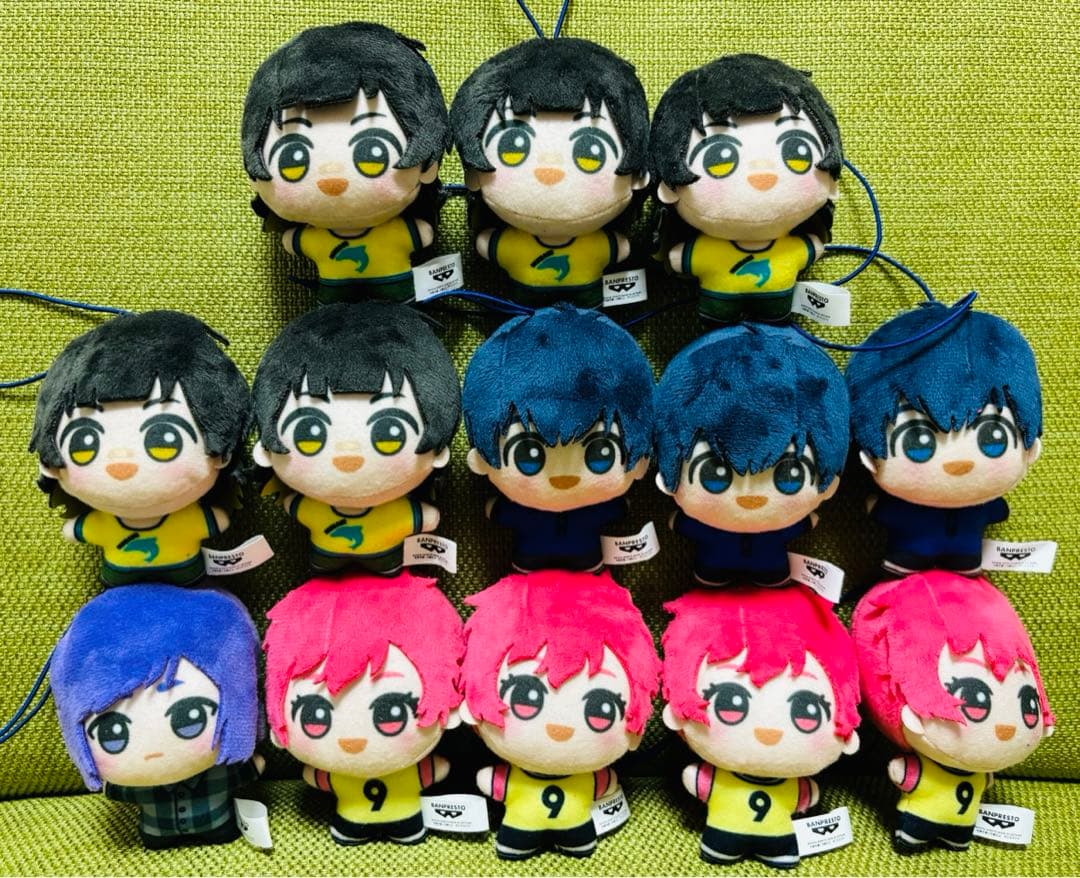 潔世一 蜂楽廻 千切豹馬 御影玲王 ブルーロック チビちびぐるみ 幼少期