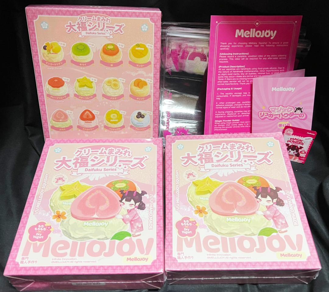 mellojoy メロジョイ　クリームまみれ 大福 3個セット　未開封
